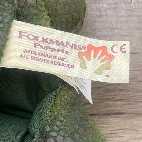 Wild Republic Green Dragon Stuffed Animal - Picture 3 of 16